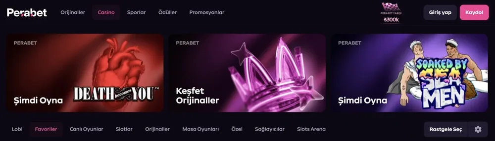 perabet casino